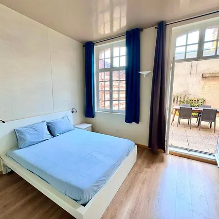 Loft T2 Avec Terrasse Sur La Grand Place D'arras Apartamento Arras