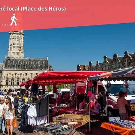 Loft T2 Avec Terrasse Sur La Grand Place D'arras Apartamento Arras